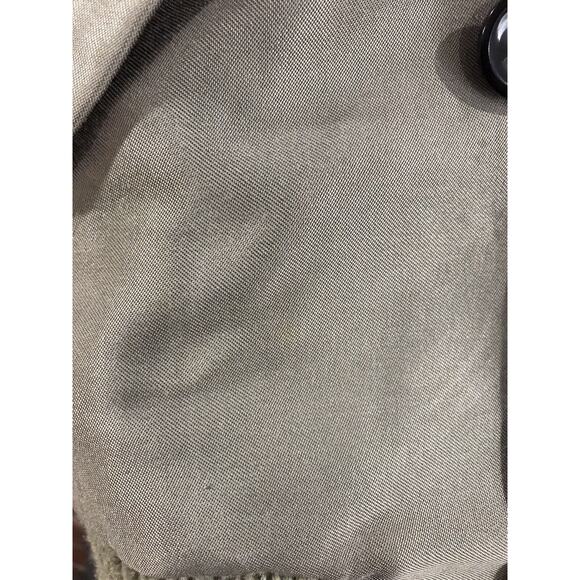 Diesel Black Gold Ribbed Trim Wool Blend Techno Fabric Jacket Large RARE $500 - Picture 6 of 10